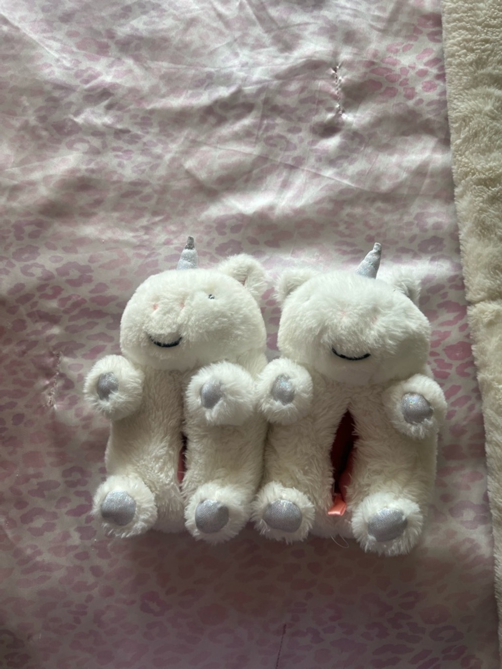 Gymboree girls unicorn slippers